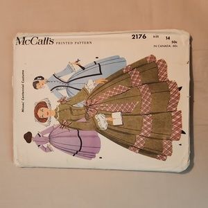 McCall's Women's Olive Green Vintage-Inspired Dress Pattern